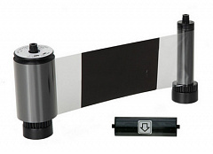 Черная лента с оверлеем (KO) на 3000 оттисков с чистящим роликом; для принтера Advent SOLID 700 в Сочи