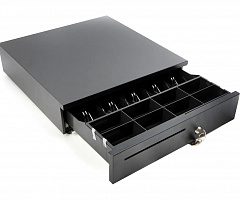 Денежный ящик G-Sense 410XL, чёрный, Epson, электромеханический в Сочи